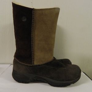 Merrell Encore Stitch Espresso Lined Boots 7.5